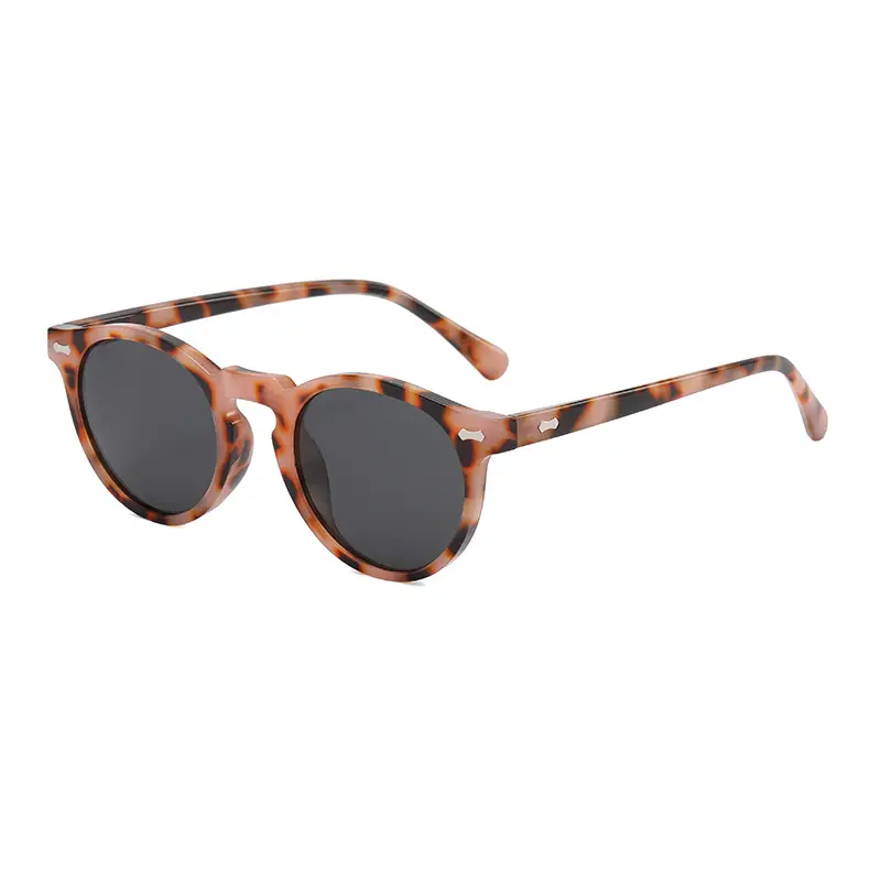 Jett 5115 Artistic Retro Glasses Round Japanese Korean Rice Nail Sunglasses European American Cross-border Polarized Sunglasses - Image 26