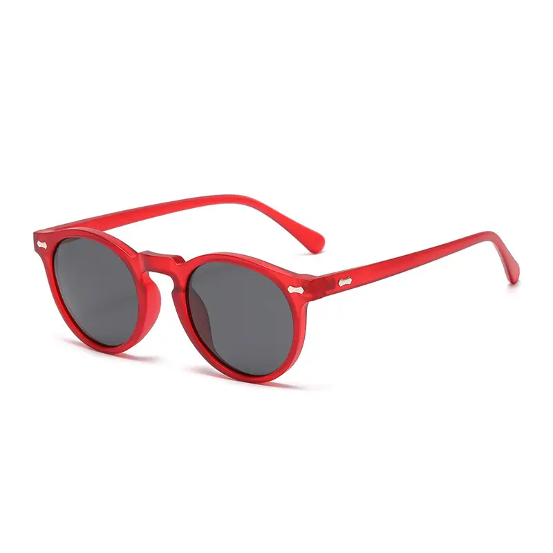 Jett 5115 Artistic Retro Glasses Round Japanese Korean Rice Nail Sunglasses European American Cross-border Polarized Sunglasses - Image 29