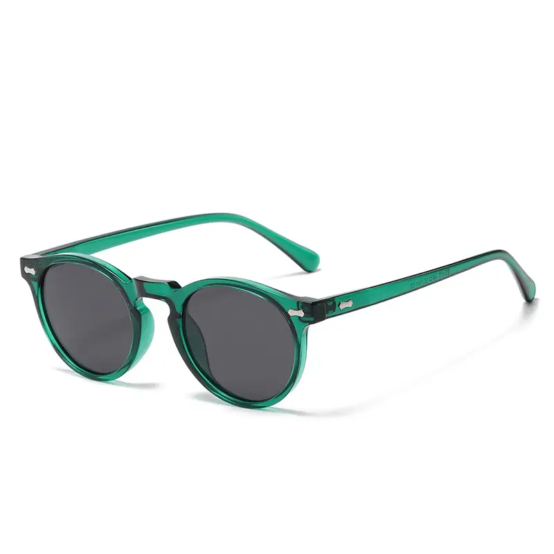 Jett 5115 Artistic Retro Glasses Round Japanese Korean Rice Nail Sunglasses European American Cross-border Polarized Sunglasses - Image 3