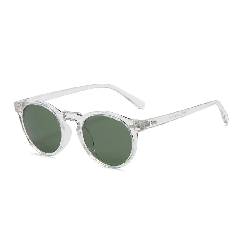 Jett 5115 Artistic Retro Glasses Round Japanese Korean Rice Nail Sunglasses European American Cross-border Polarized Sunglasses - Image 31