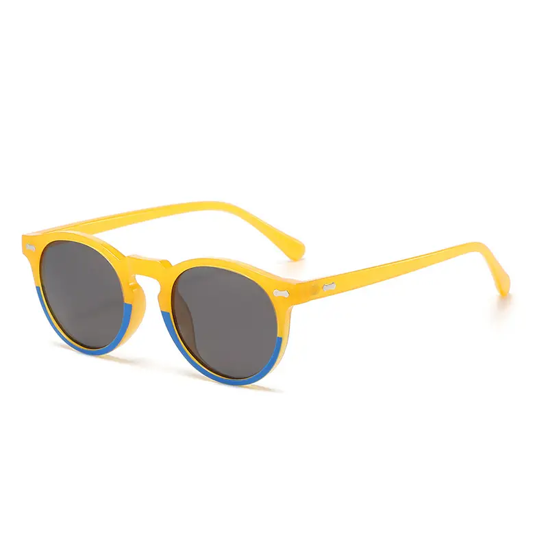 Jett 5115 Artistic Retro Glasses Round Japanese Korean Rice Nail Sunglasses European American Cross-border Polarized Sunglasses - Image 37