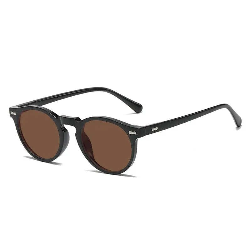 Jett 5115 Artistic Retro Glasses Round Japanese Korean Rice Nail Sunglasses European American Cross-border Polarized Sunglasses - Image 38