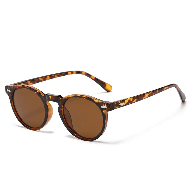 Jett 5115 Artistic Retro Glasses Round Japanese Korean Rice Nail Sunglasses European American Cross-border Polarized Sunglasses - Image 4