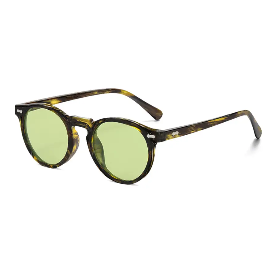 Jett 5115 Artistic Retro Glasses Round Japanese Korean Rice Nail Sunglasses European American Cross-border Polarized Sunglasses - Image 42