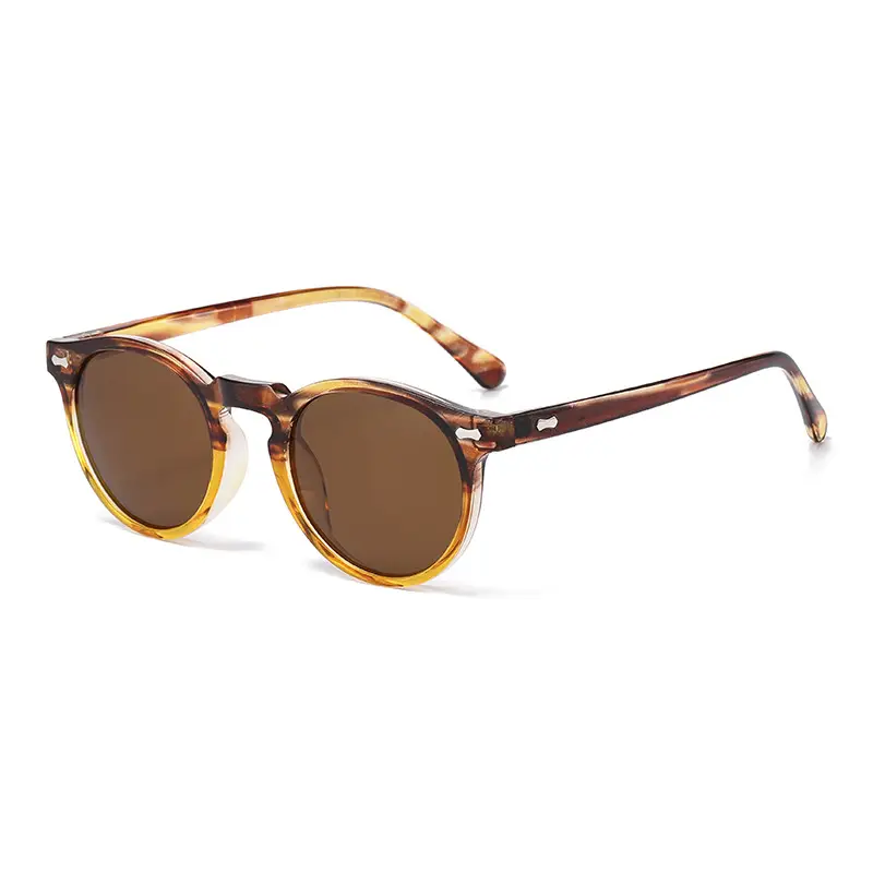 Jett 5115 Artistic Retro Glasses Round Japanese Korean Rice Nail Sunglasses European American Cross-border Polarized Sunglasses - Image 47