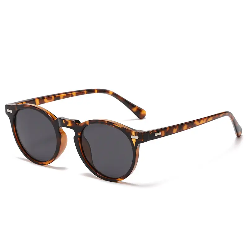 Jett 5115 Artistic Retro Glasses Round Japanese Korean Rice Nail Sunglasses European American Cross-border Polarized Sunglasses - Image 6
