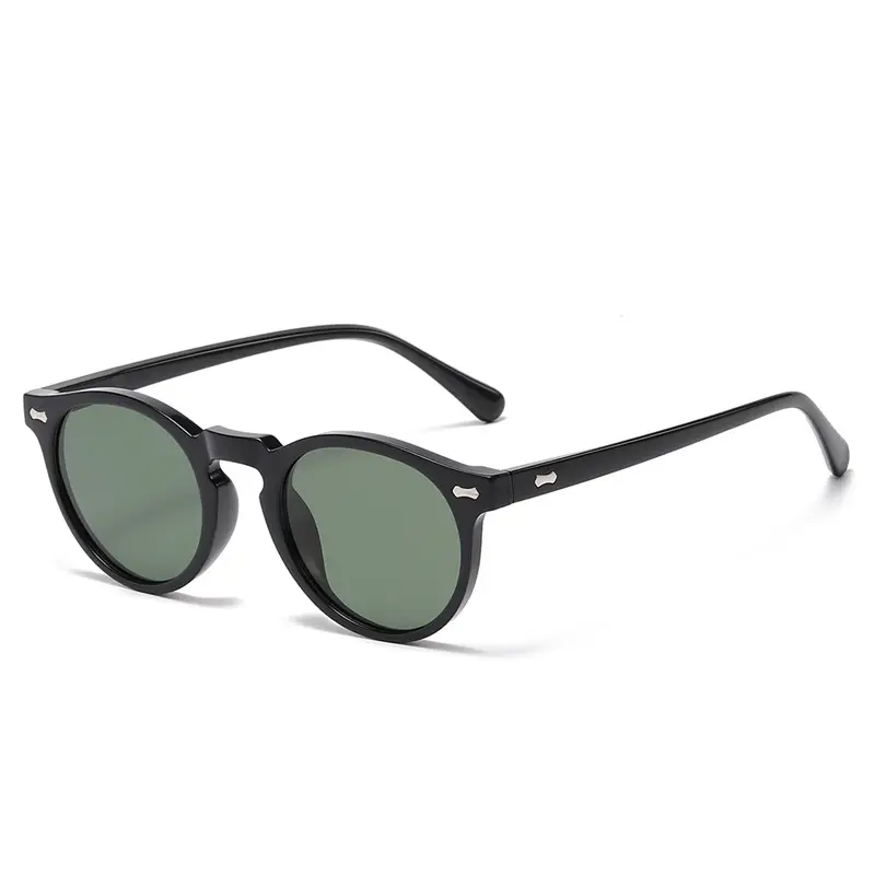 Jett 5115 Artistic Retro Glasses Round Japanese Korean Rice Nail Sunglasses European American Cross-border Polarized Sunglasses - Image 7