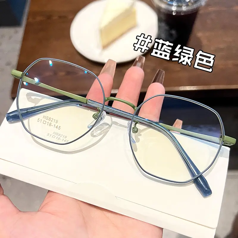 Ultra-Light Polygonal Glasses Frame for Men Women - Image 7