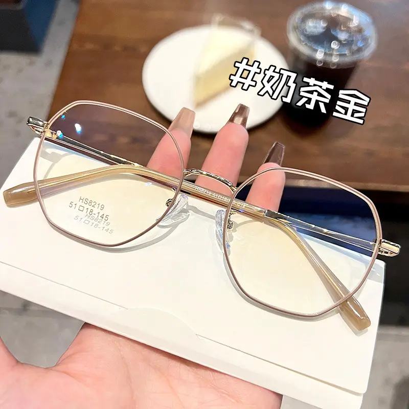 Ultra-Light Polygonal Glasses Frame for Men Women - Image 8