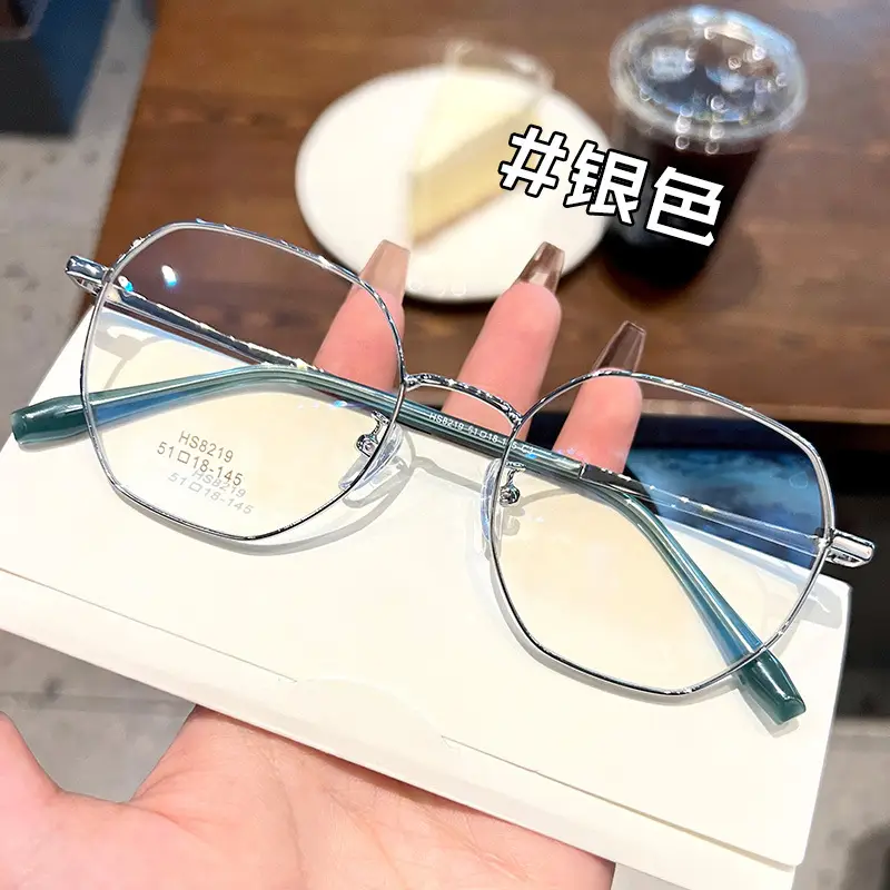 Ultra-Light Polygonal Glasses Frame for Men Women - Image 3