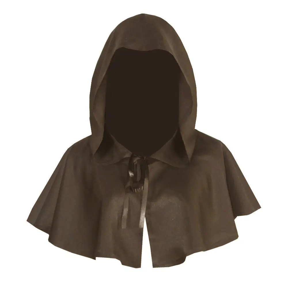 Halloween Death Cloak Hooded Costume Black - Image 4