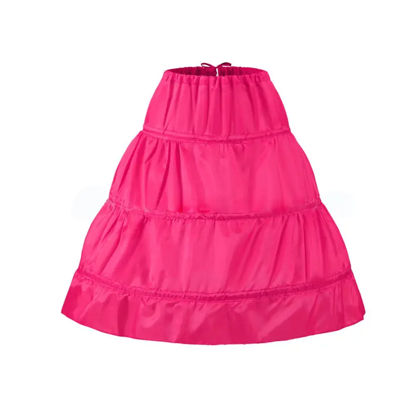 Black Tiered Princess Skirt for Girls Wedding Dress - Image 7