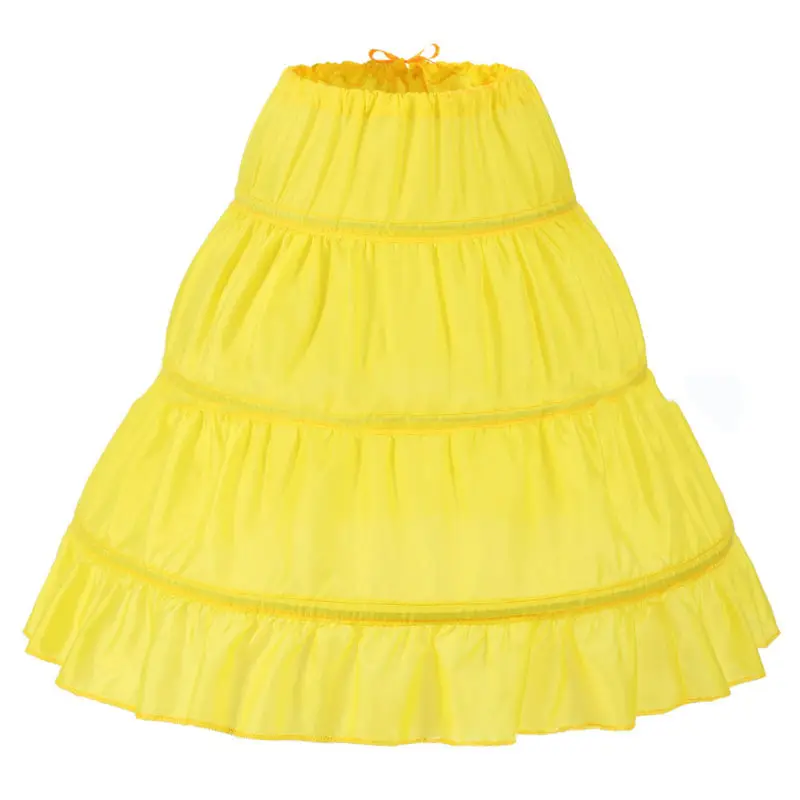 Black Tiered Princess Skirt for Girls Wedding Dress - Image 4