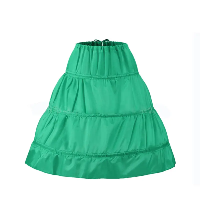 Black Tiered Princess Skirt for Girls Wedding Dress - Image 6