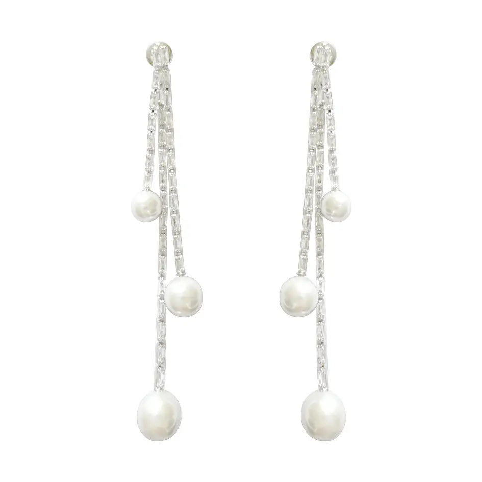 S925 Silver Butterfly Tassel Earrings with Full Diamond Design - Image 38