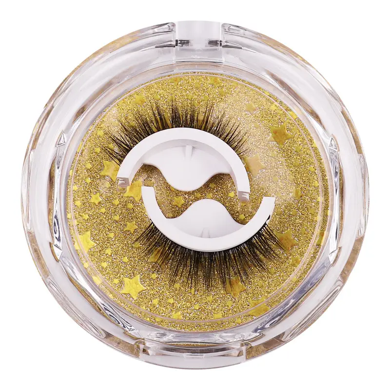 Self-adhesive False Eyelashes Glue-free Mink Hair
