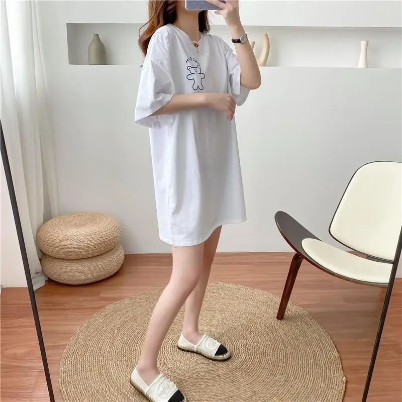 Maternity T-Shirt for Breastfeeding Women Summer Loose Fit — feature 15