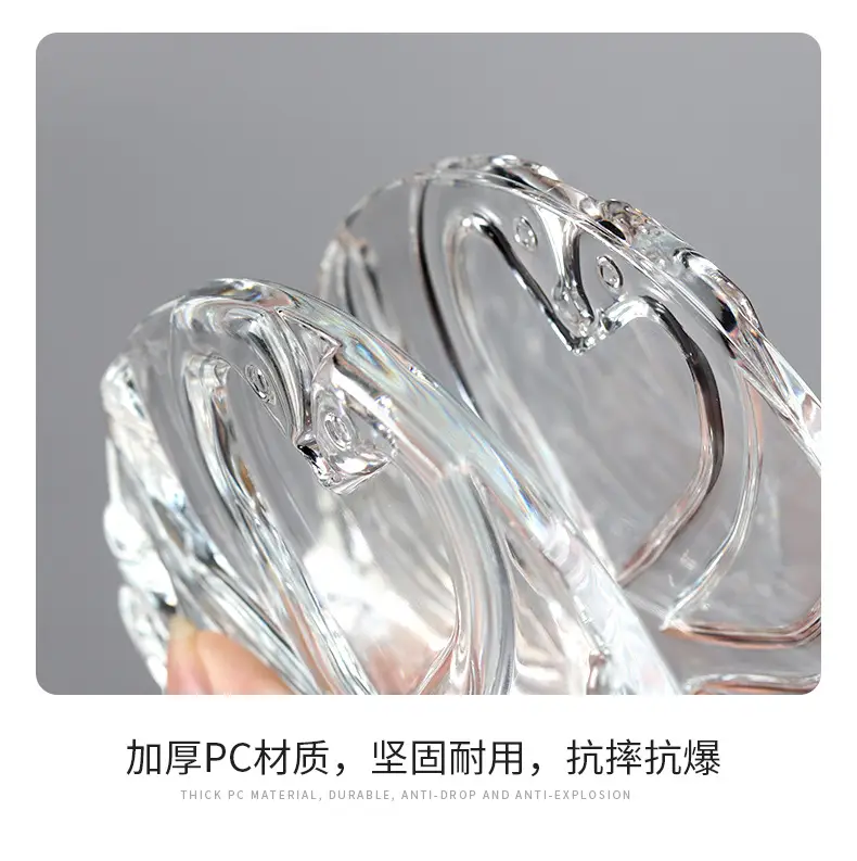 Clear Glass Vertical Tissue Holder for Kitchen & Desktop — feature 18
