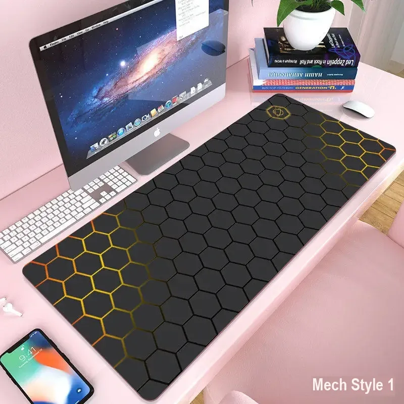 Large Cloth Desk Mat with Printed Designs - Image 25