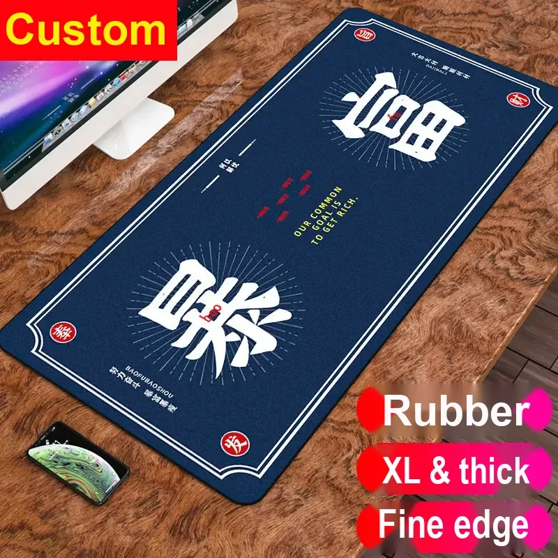 Large Cloth Desk Mat with Printed Designs - Image 27