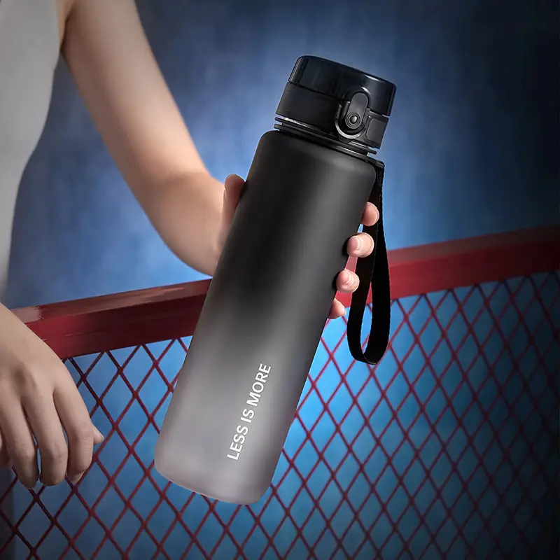 Men's Gradient Water Bottle 500ml High Temp Portable Cup - Image 4