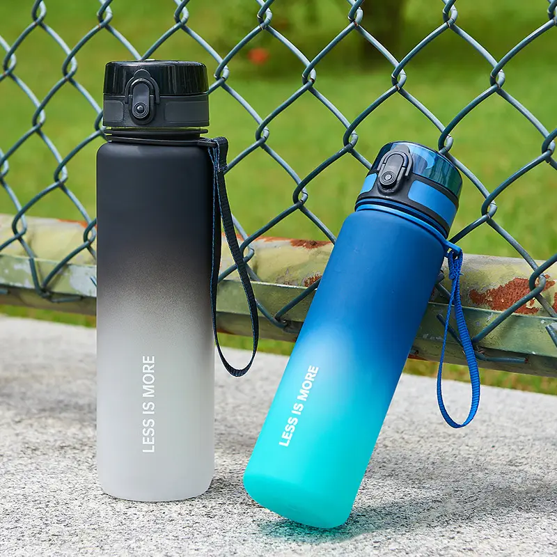 Men's Gradient Water Bottle 500ml High Temp Portable Cup - Image 5