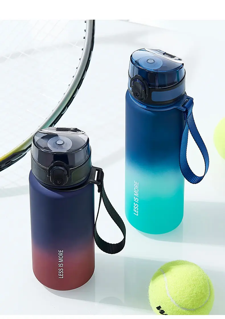 Men's Gradient Water Bottle 500ml High Temp Portable Cup — feature 17