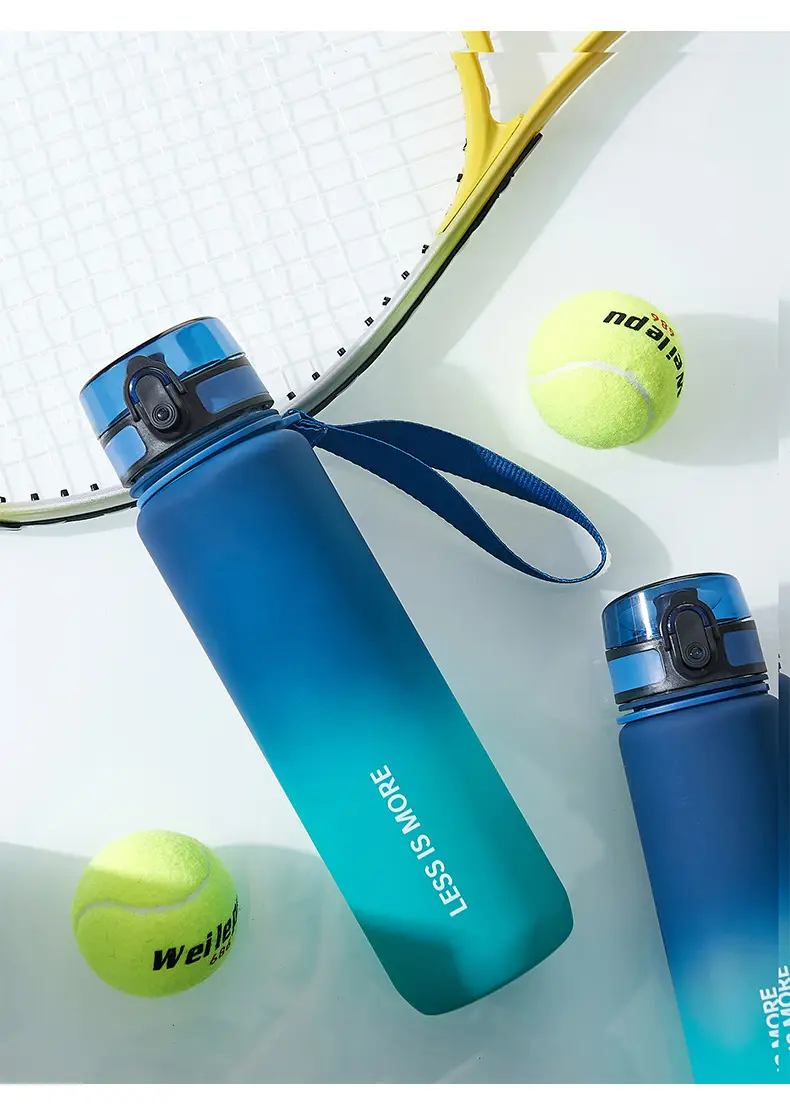 Men's Gradient Water Bottle 500ml High Temp Portable Cup — feature 18