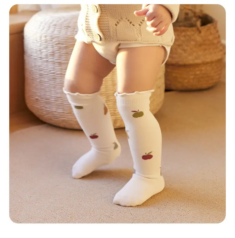 Xuwei Baby Over-the-Knee Warm Socks Cotton Newborn Girls — feature 15