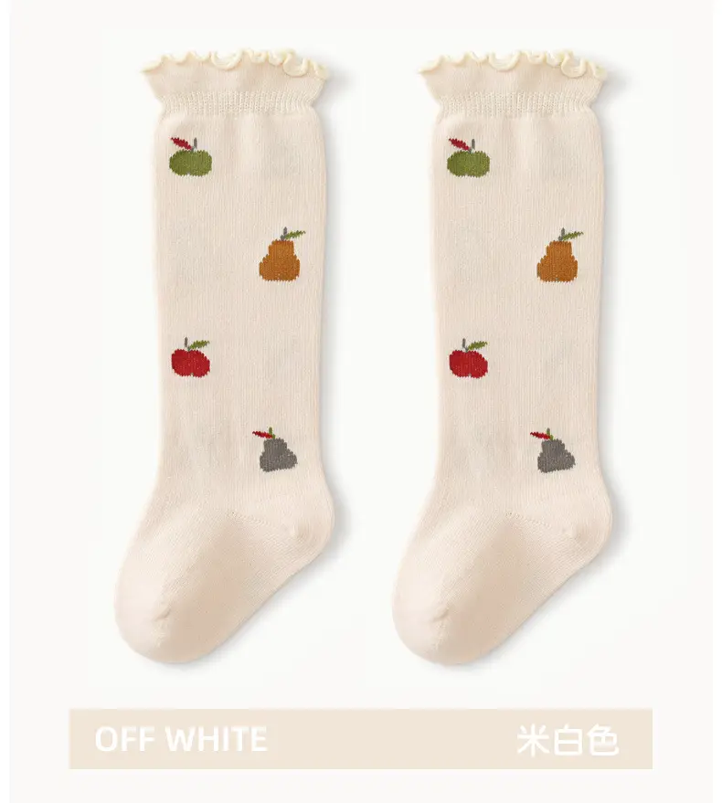 Xuwei Baby Over-the-Knee Warm Socks Cotton Newborn Girls — feature 17