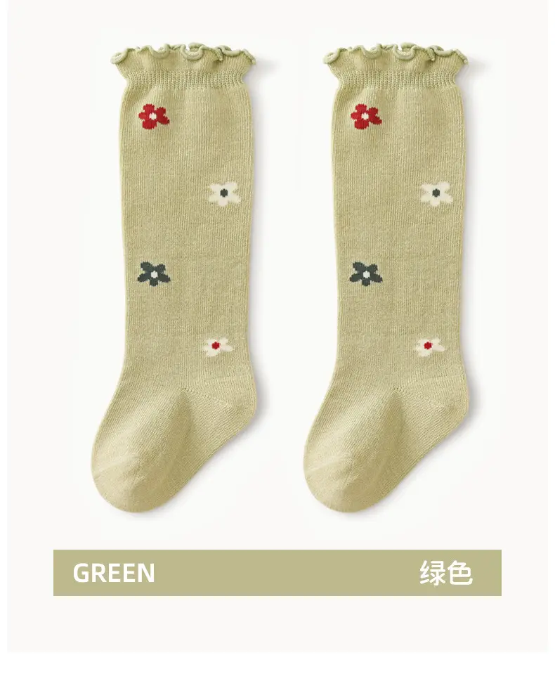 Xuwei Baby Over-the-Knee Warm Socks Cotton Newborn Girls — feature 18