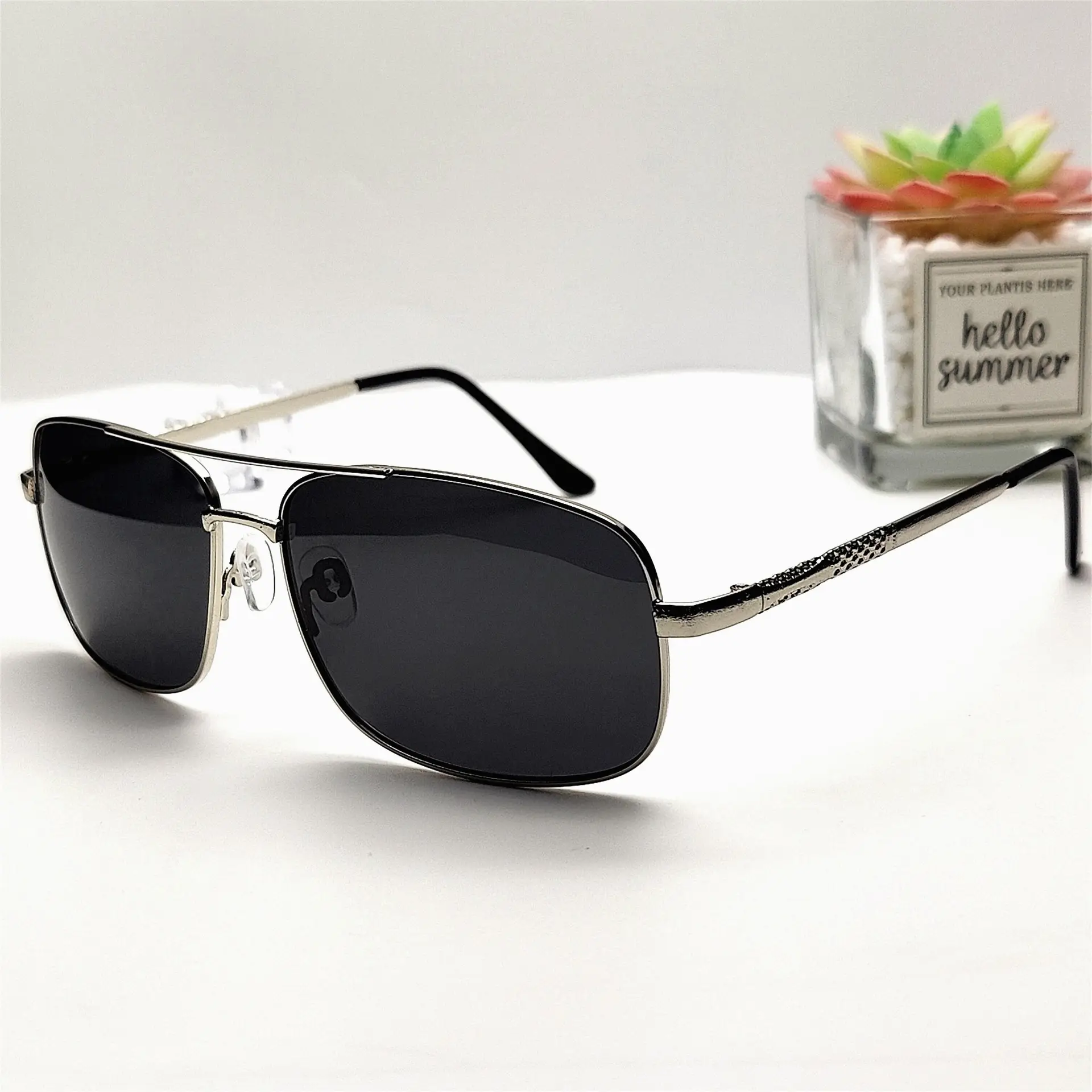 2023 HD Polarized Sunglasses Black Anti-UV Men - Image 3