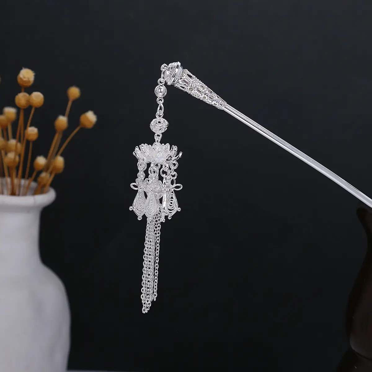 New Chinese Style National Tide Hairpin Earrings - Image 37