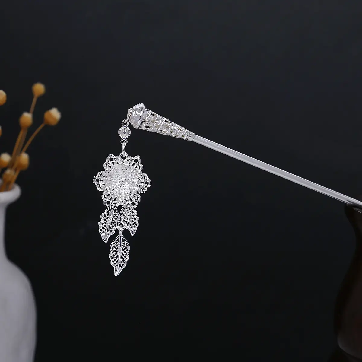 New Chinese Style National Tide Hairpin Earrings - Image 39