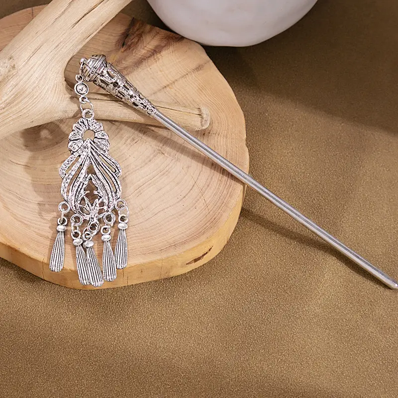 New Chinese Style National Tide Hairpin Earrings - Image 16