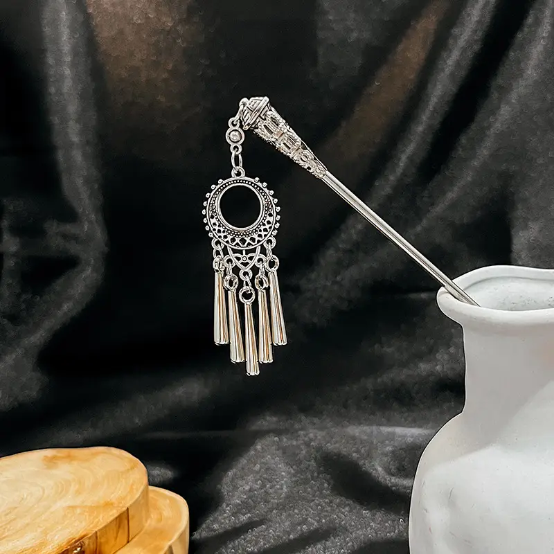 New Chinese Style National Tide Hairpin Earrings - Image 27