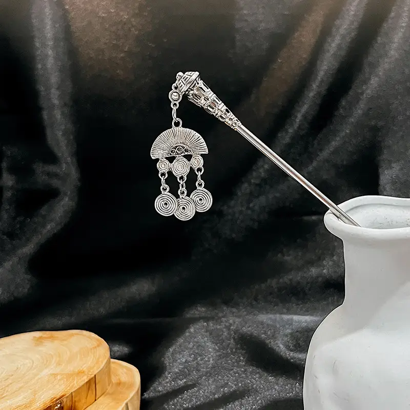 New Chinese Style National Tide Hairpin Earrings - Image 35