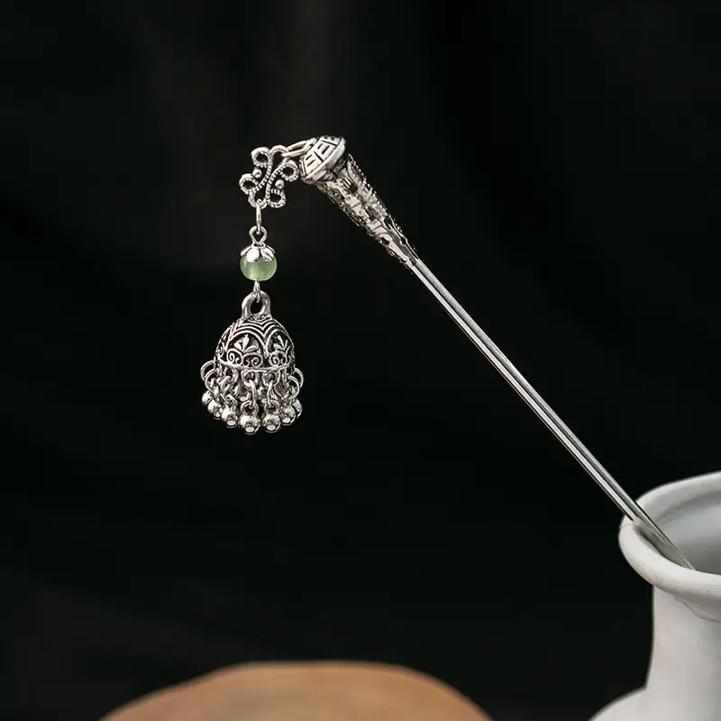 New Chinese Style National Tide Hairpin Earrings - Image 6