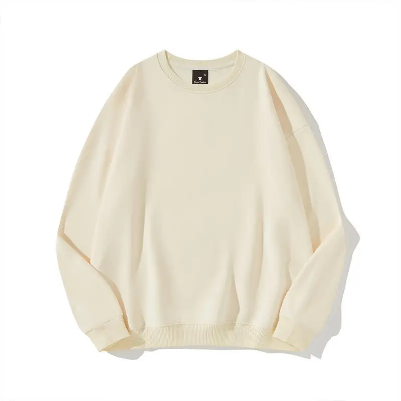 Men Women Off-Shoulder Grey Sweatshirt 260g - Image 10