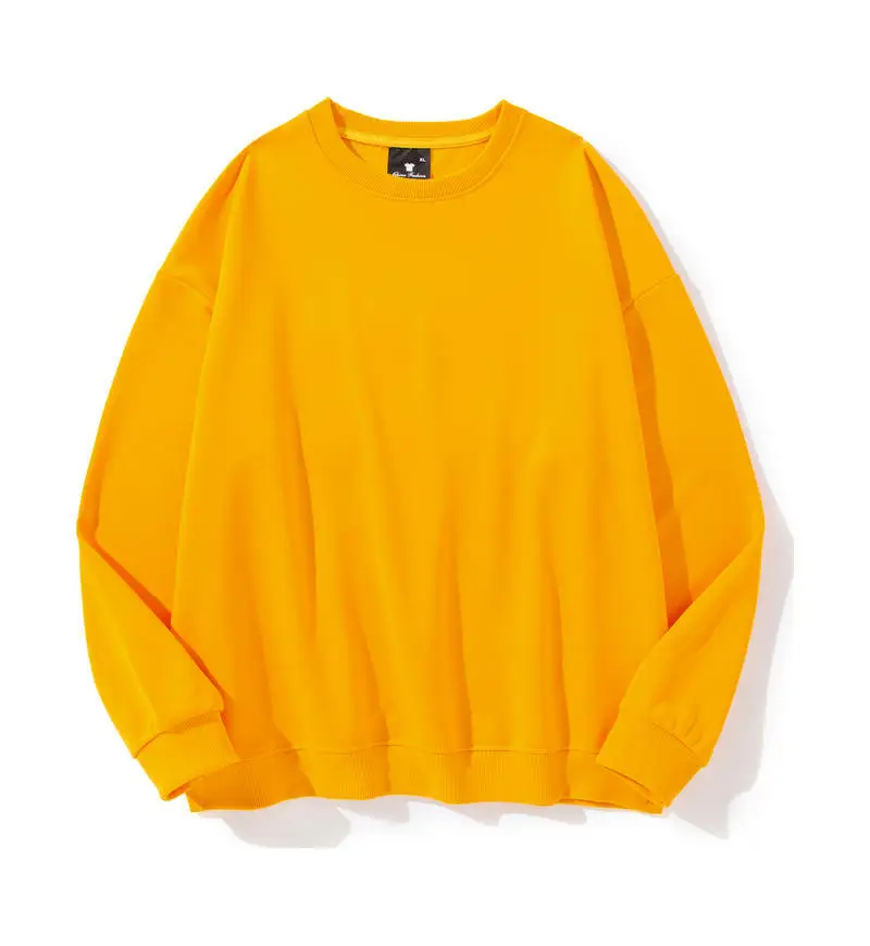 Men Women Off-Shoulder Grey Sweatshirt 260g - Image 2