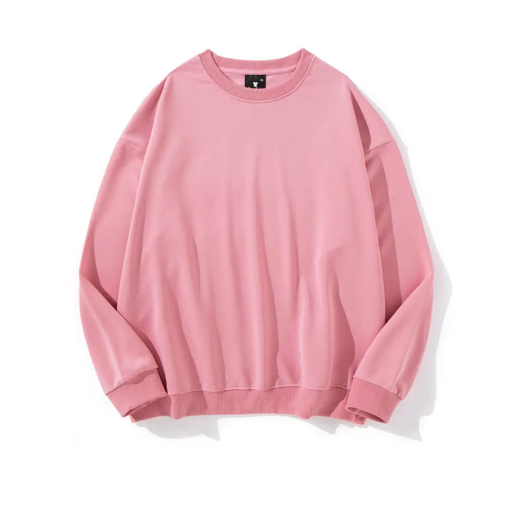 Men Women Off-Shoulder Grey Sweatshirt 260g - Image 8