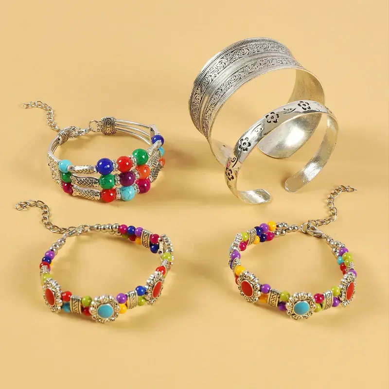 Alien Style Ethnic Headwear Necklace Women - Image 3