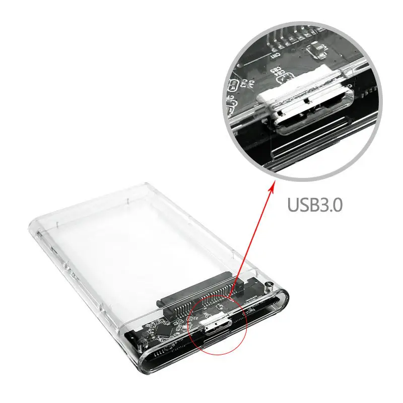 2.5inch USB3.0 SSD Mobile Drive Enclosure