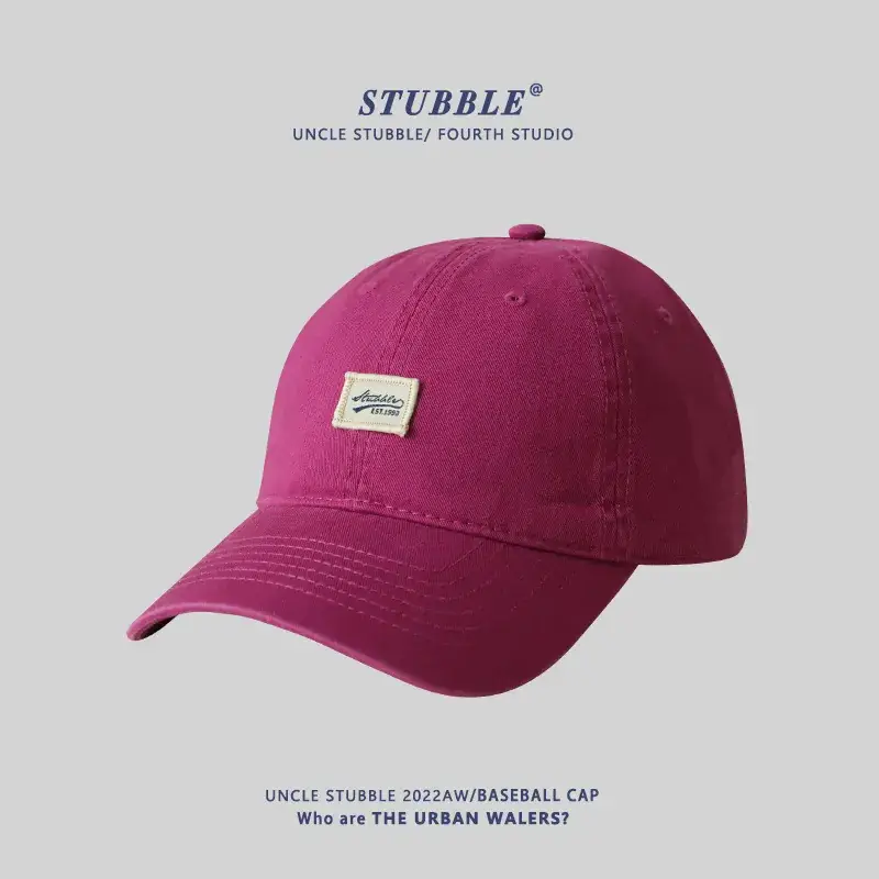Black Unstitched Baseball Cap for Men Women - Image 10