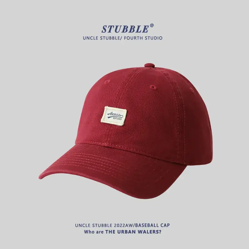Black Unstitched Baseball Cap for Men Women - Image 11