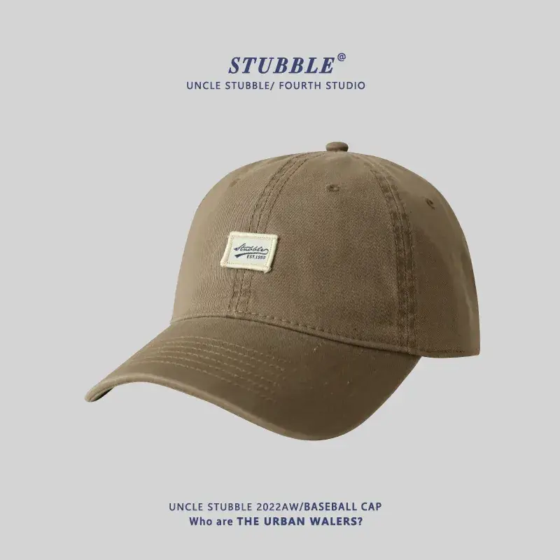 Black Unstitched Baseball Cap for Men Women - Image 14