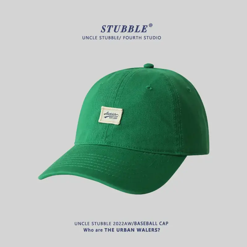 Black Unstitched Baseball Cap for Men Women - Image 8