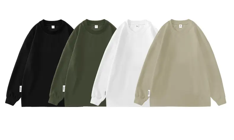 2024 New Hong Kong Style Loose Fit Crewneck Sweatshirt — feature 6