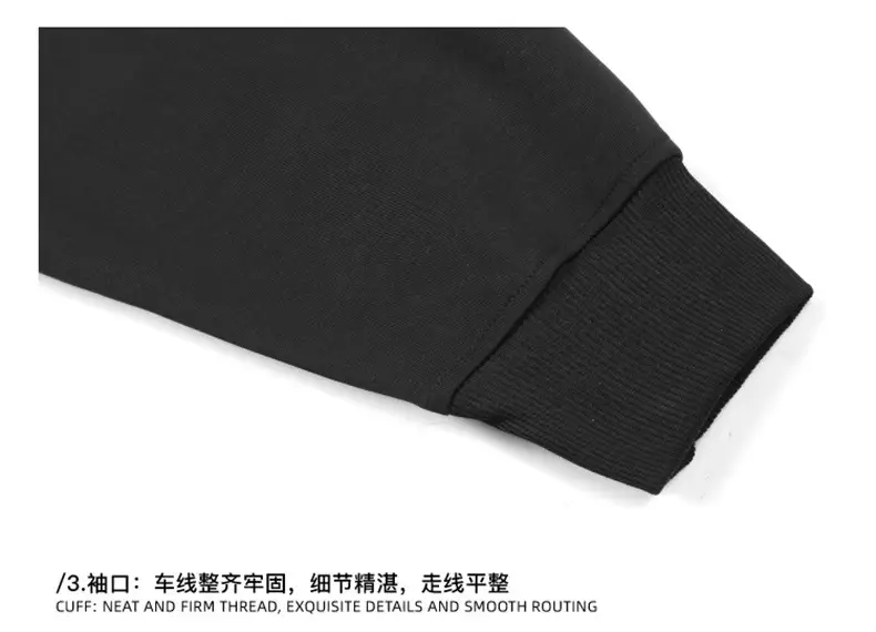 2024 New Hong Kong Style Loose Fit Crewneck Sweatshirt — feature 9