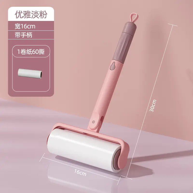 Pet Hair Removal Roller with Long Handle & Peel & Stick Design - Image 5